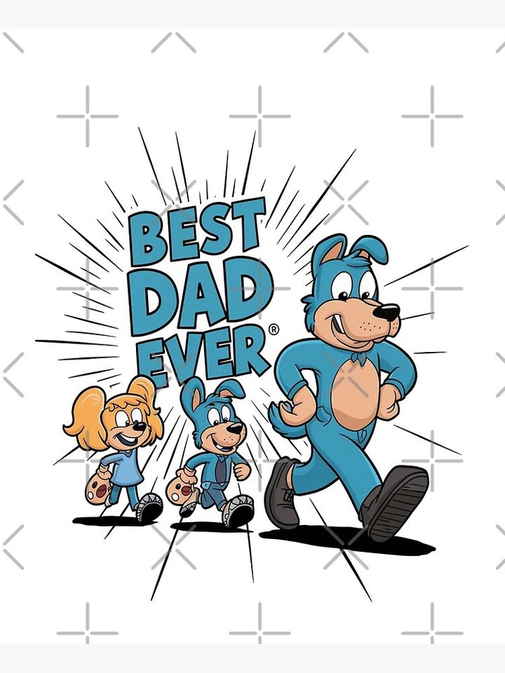 Best Dad Ever BlueyDad Apron