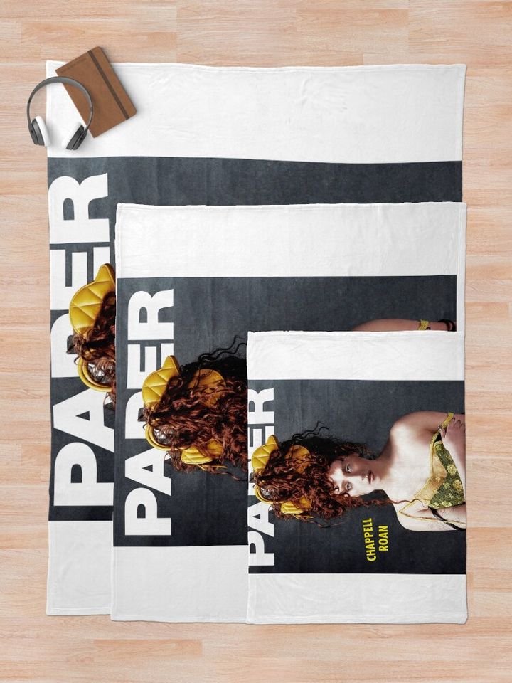 Magazine Cover Chappell Roan Soft Throw Blanket, Comfortable Blanket for Men, Women, Kids, Trending Tour Merch