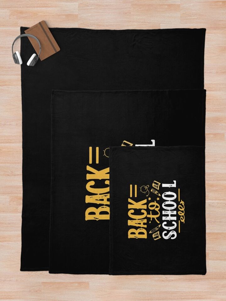 Back To School In Style Throw Blanket