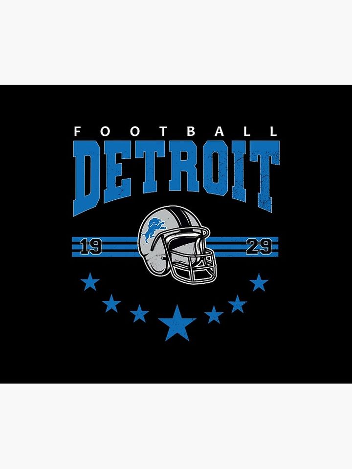 Art - Detroit Lions Throw Blanket