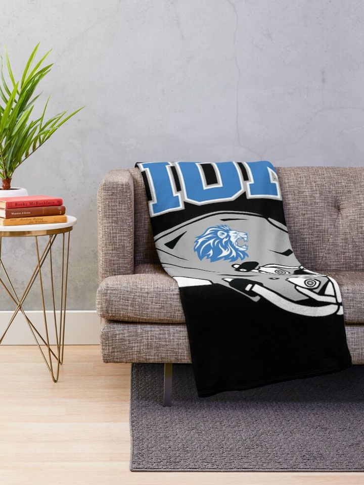 Art - Detroit Lions Throw Blanket