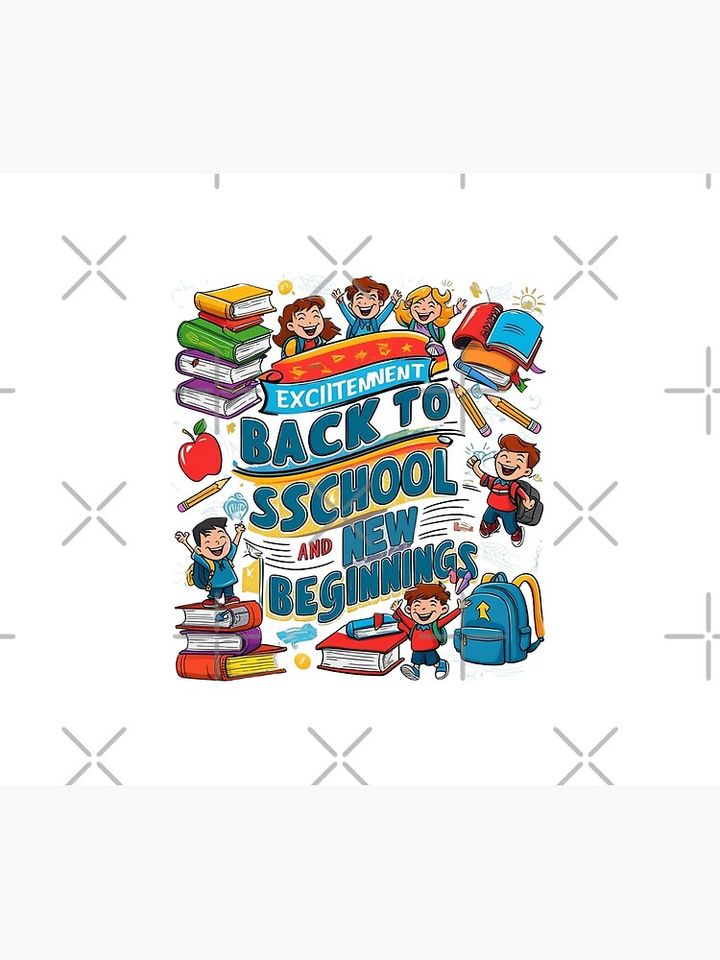 Back To School Throw Blanket