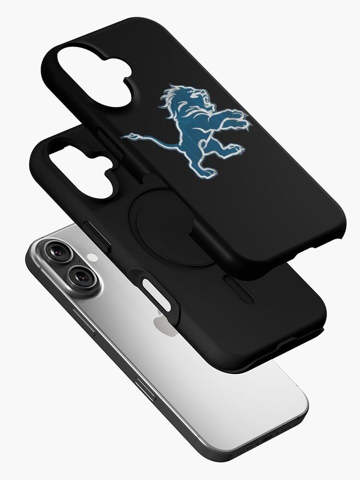 Detroit Lions Grit and Power iPhone Case
