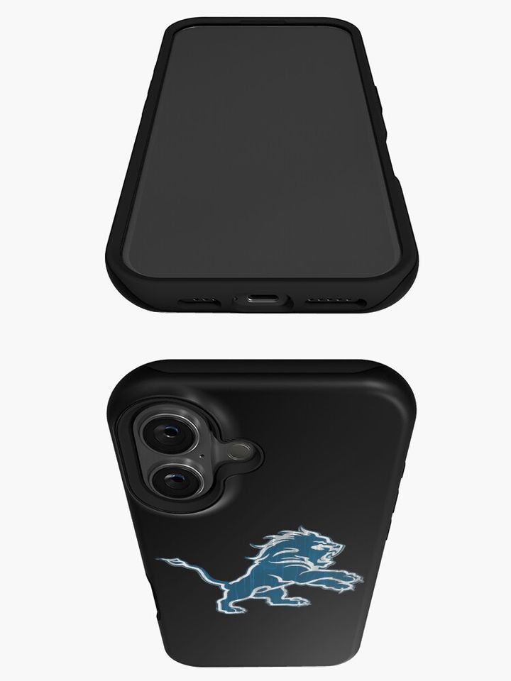Detroit Lions Grit and Power iPhone Case