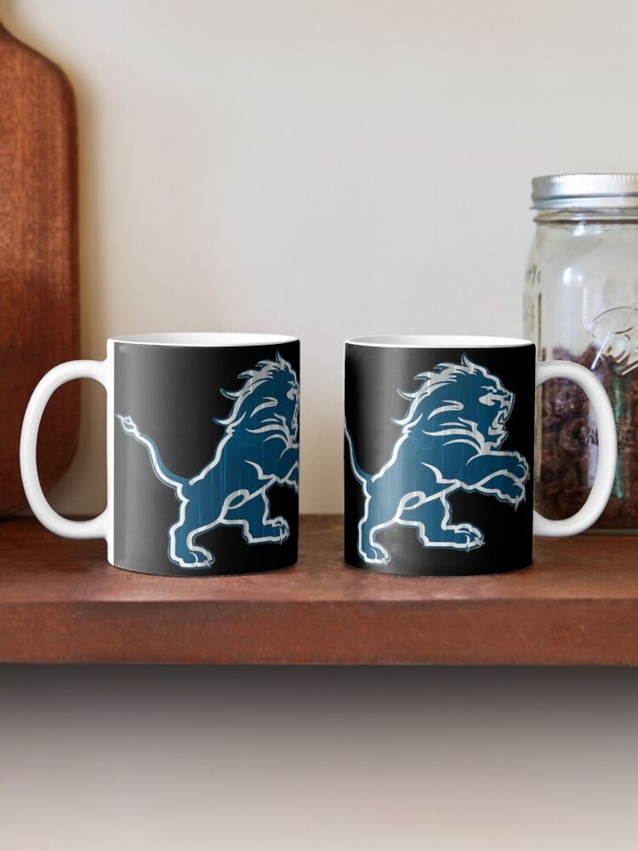 Detroit Lions Grit and Power Coffee Mug