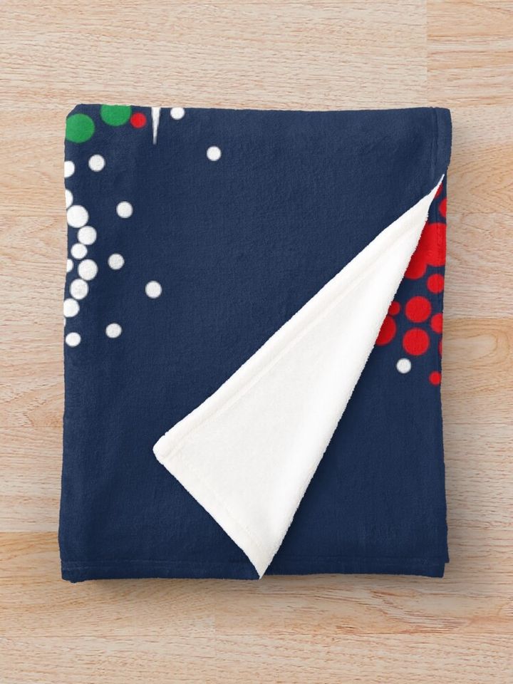 Disneyland Christmas Shirt Throw Blanket