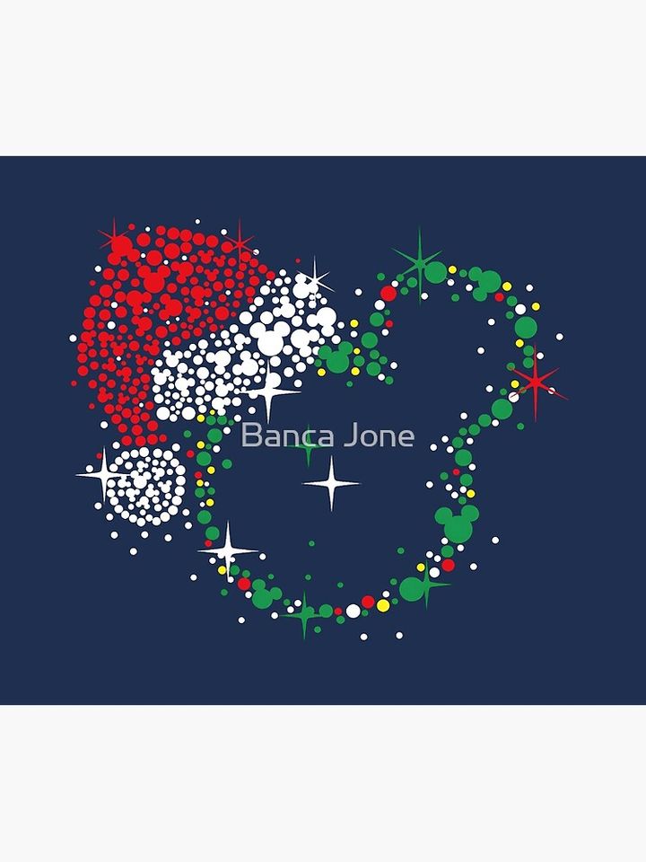 Disneyland Christmas Shirt Throw Blanket