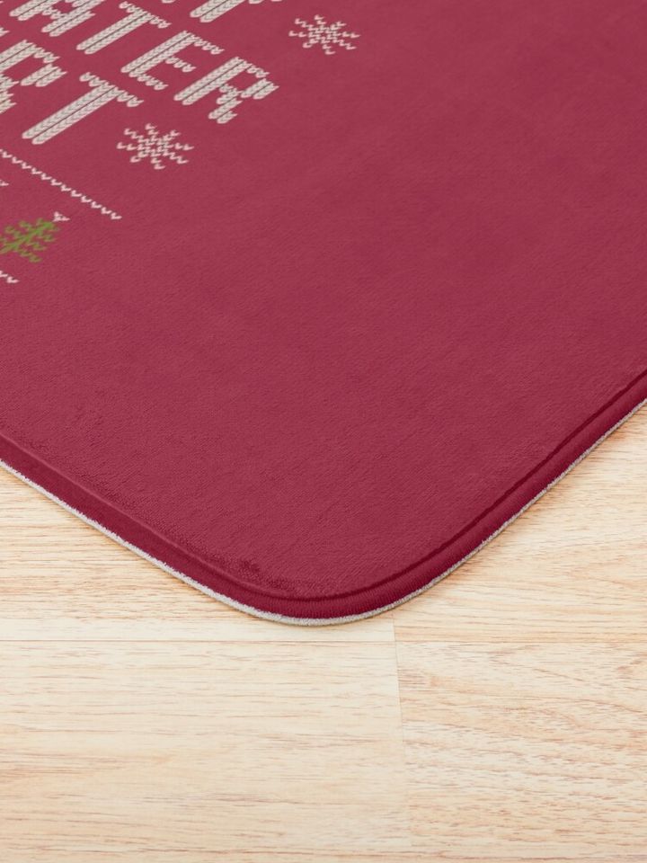 Ugly Sweater Bath Mat