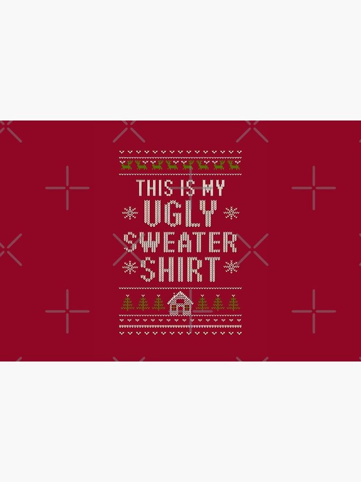Ugly Sweater Bath Mat