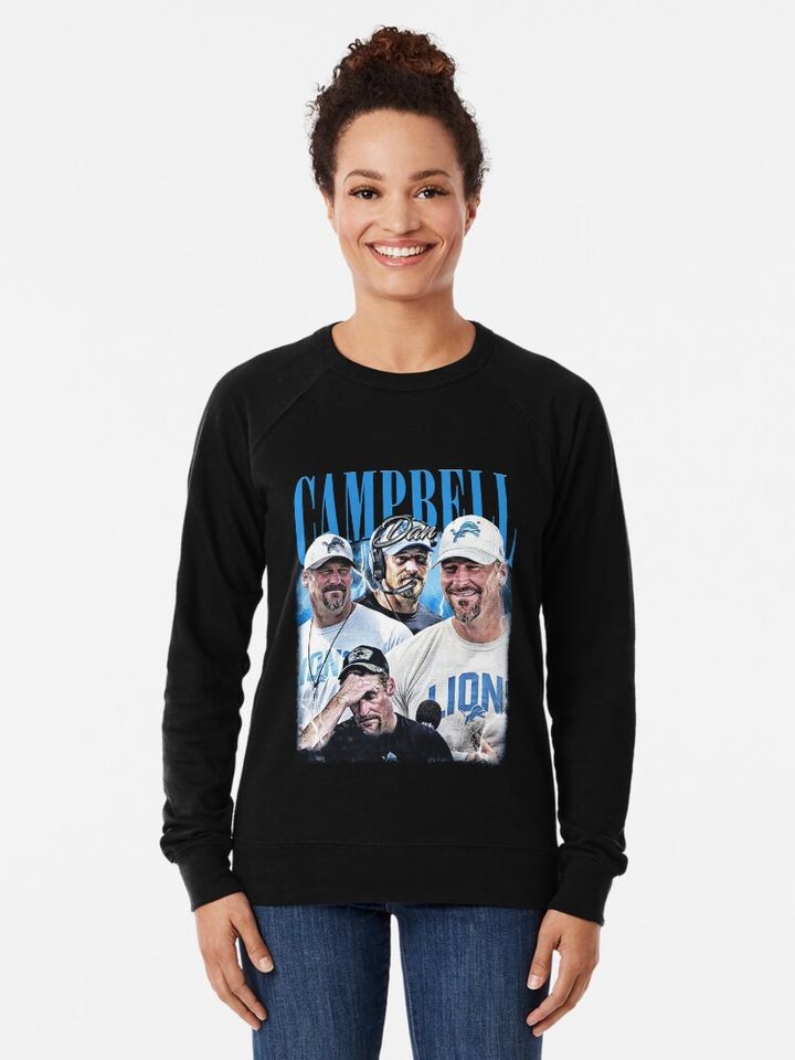 Limited Dan Campbell Vintage Lightweight Sweatshirt