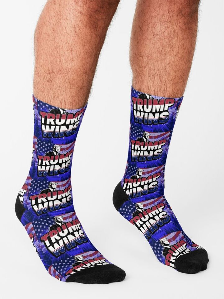 Donald Trump Wins 2024 Socks