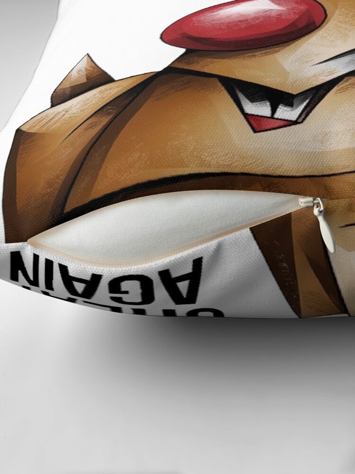 Funny Red Nosed Reindeer Make Christmas Great Again Pillow