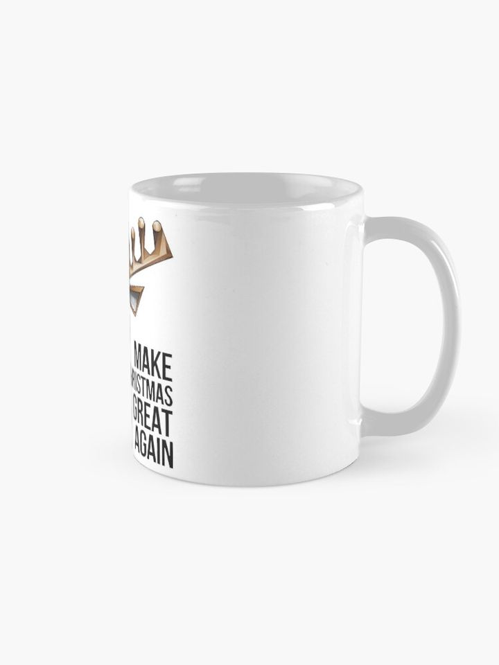 Funny Red Nosed Reindeer Make Christmas Great Again Coffee Mug