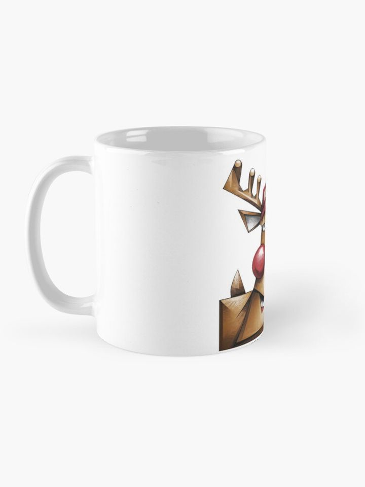 Funny Red Nosed Reindeer Make Christmas Great Again Coffee Mug