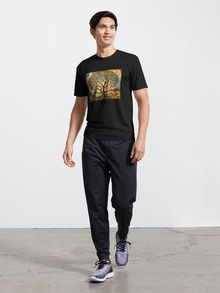 Tree of life in Spring Active T-Shirt
