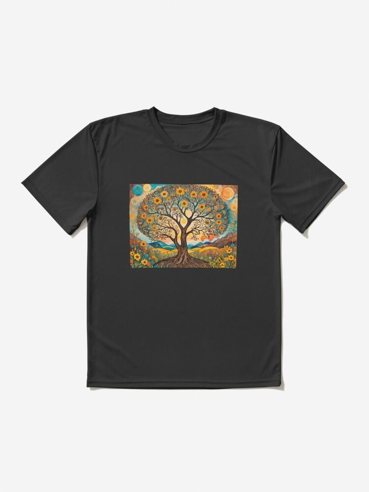 Tree of life in Spring Active T-Shirt