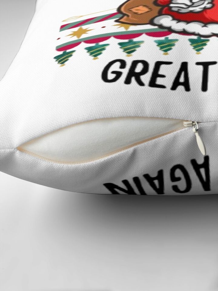 Make Christmas Great Again Pillow