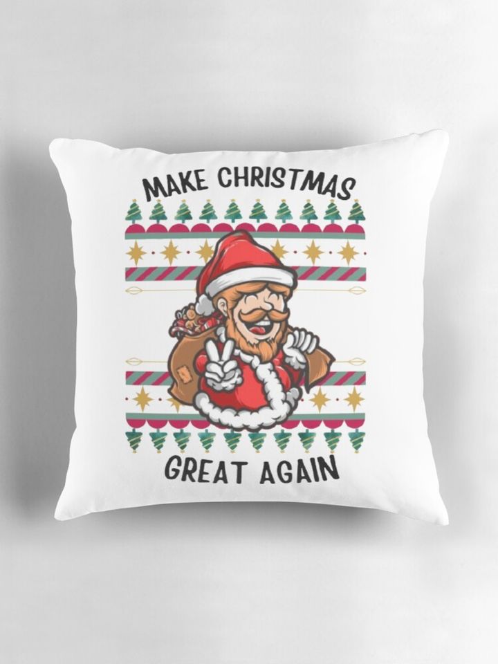 Make Christmas Great Again Pillow