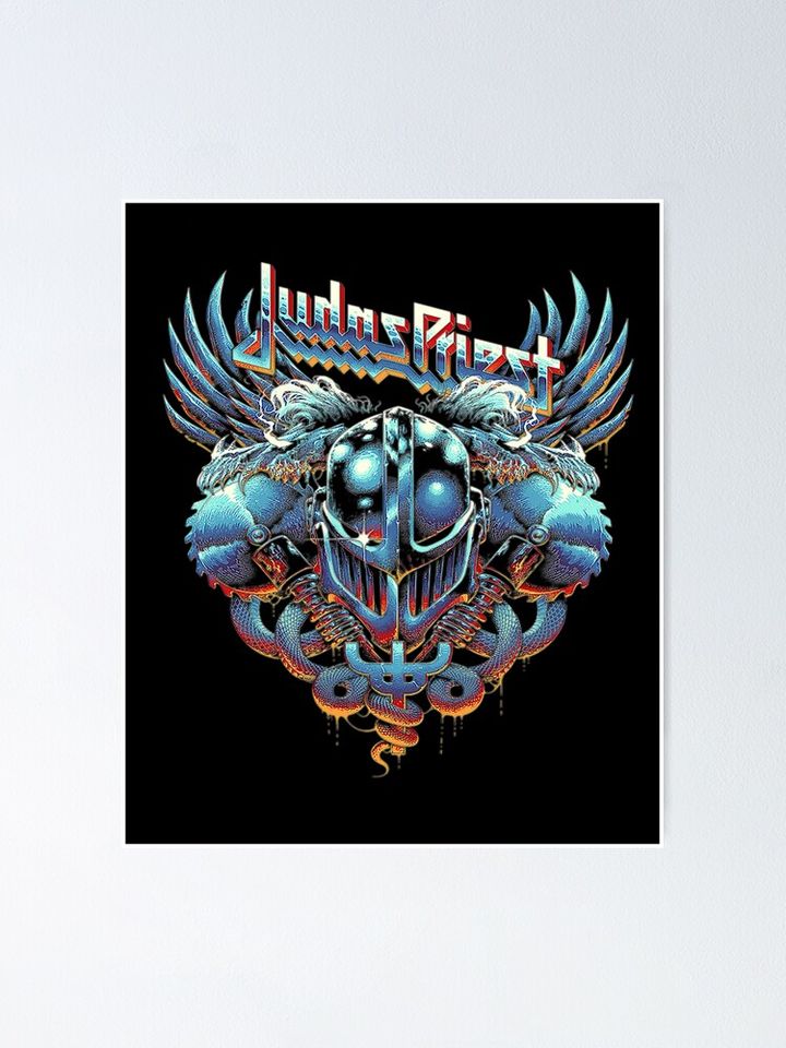 Judas Priest Poster – Stylish Rock Band Wall Print