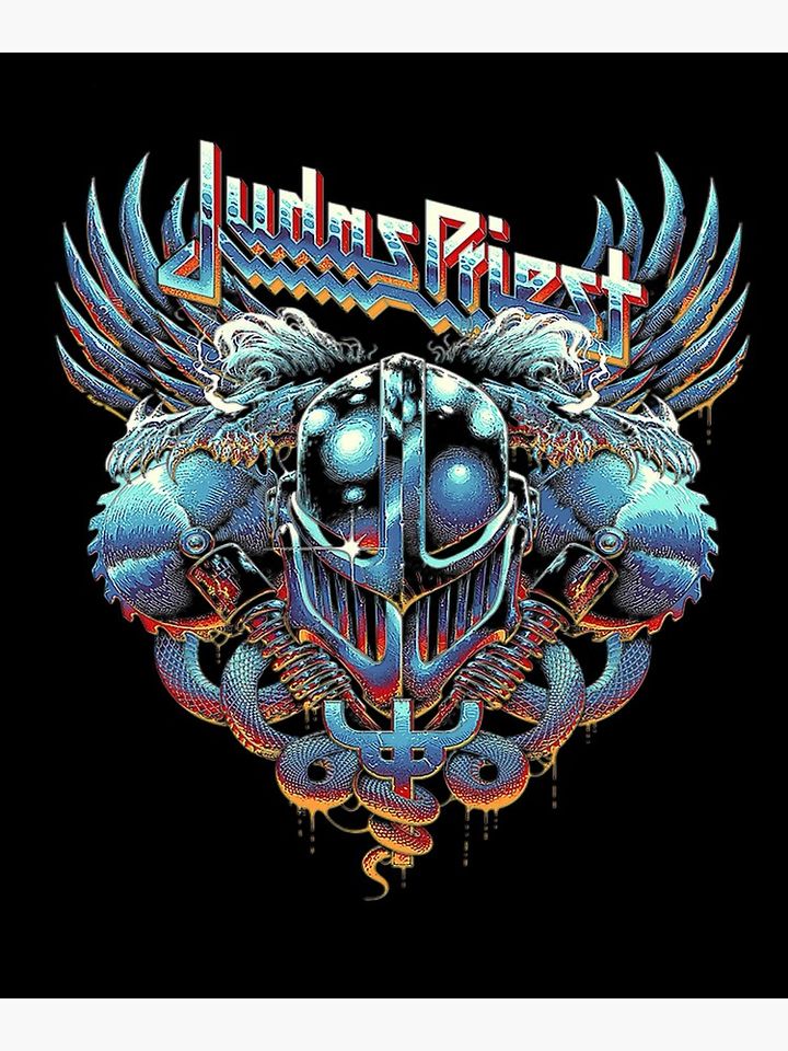 Judas Priest Poster – Stylish Rock Band Wall Print