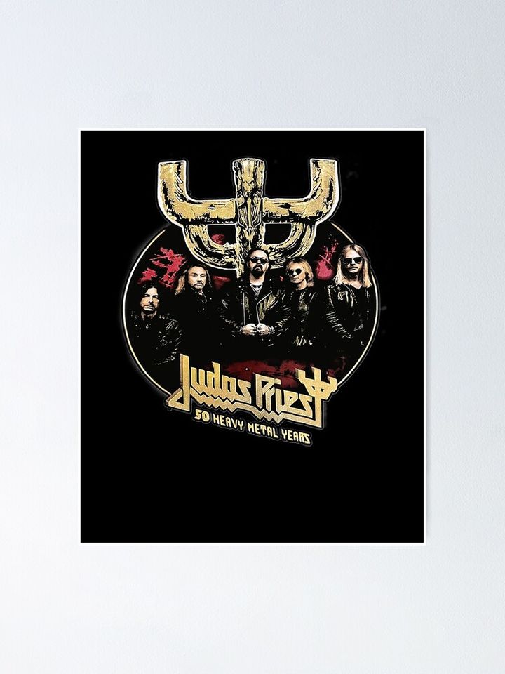 Judas Priest Poster – Artistic Band Print
