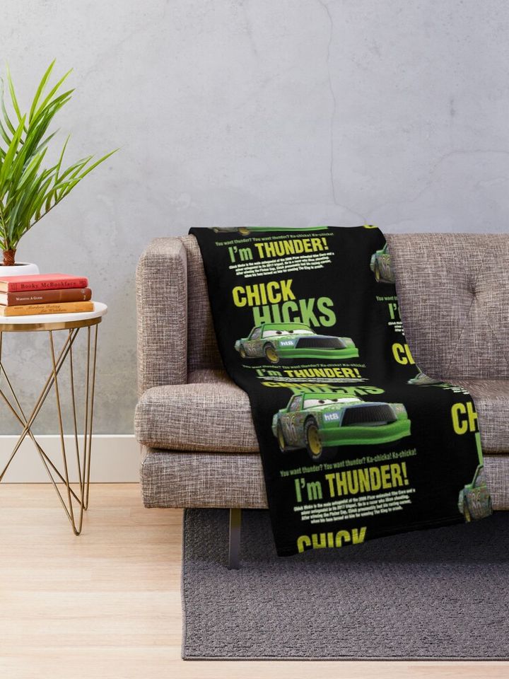 Chick Hicks Throw Blanket