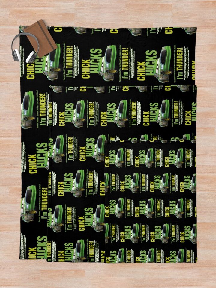 Chick Hicks Throw Blanket