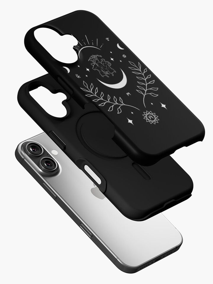 Agatha Harkness Brooch and Runes iPhone Case