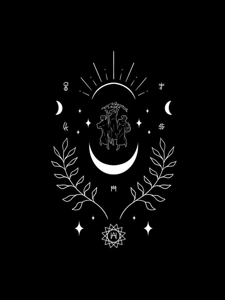 Agatha Harkness Brooch and Runes iPhone Case