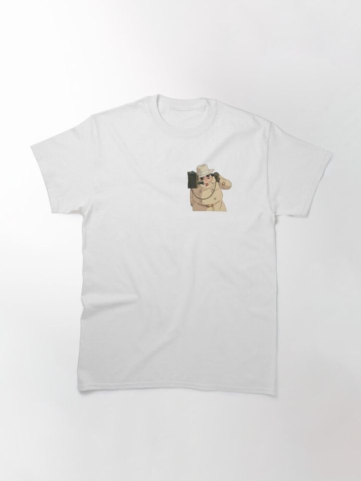 porco rosso on the phone Classic T-Shirt