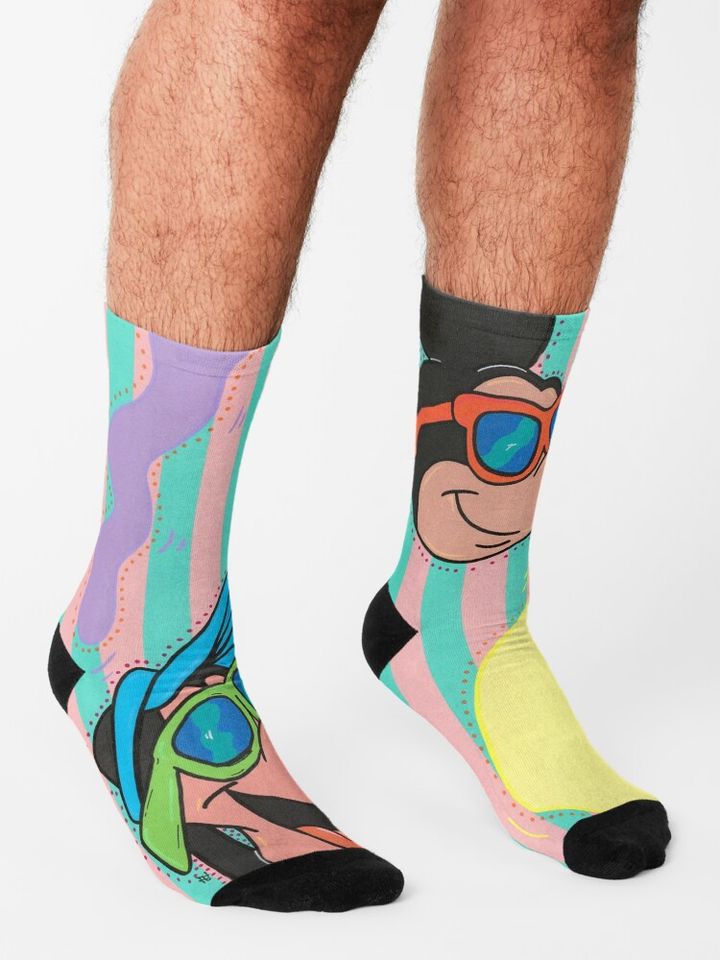 Summer Time Vibes Socks