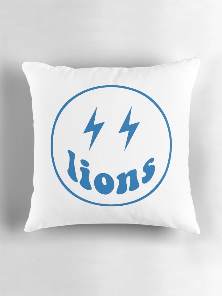 detroit lions Pillow