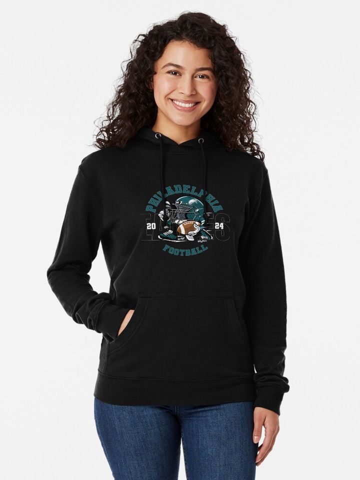 Art - Philadelphia E.a.g.l.e.s Lightweight Hoodie, Gift for Fan