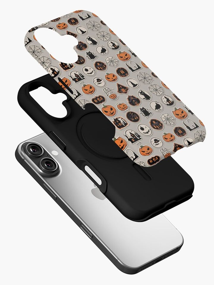 Halloween Pattern iPhone Case
