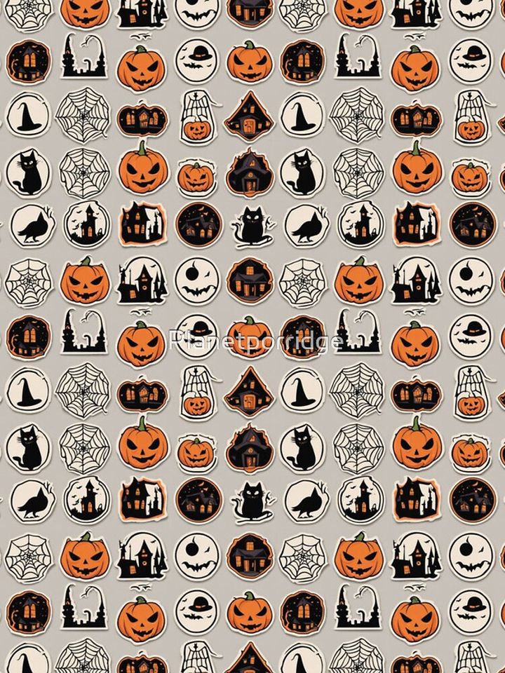 Halloween Pattern iPhone Case