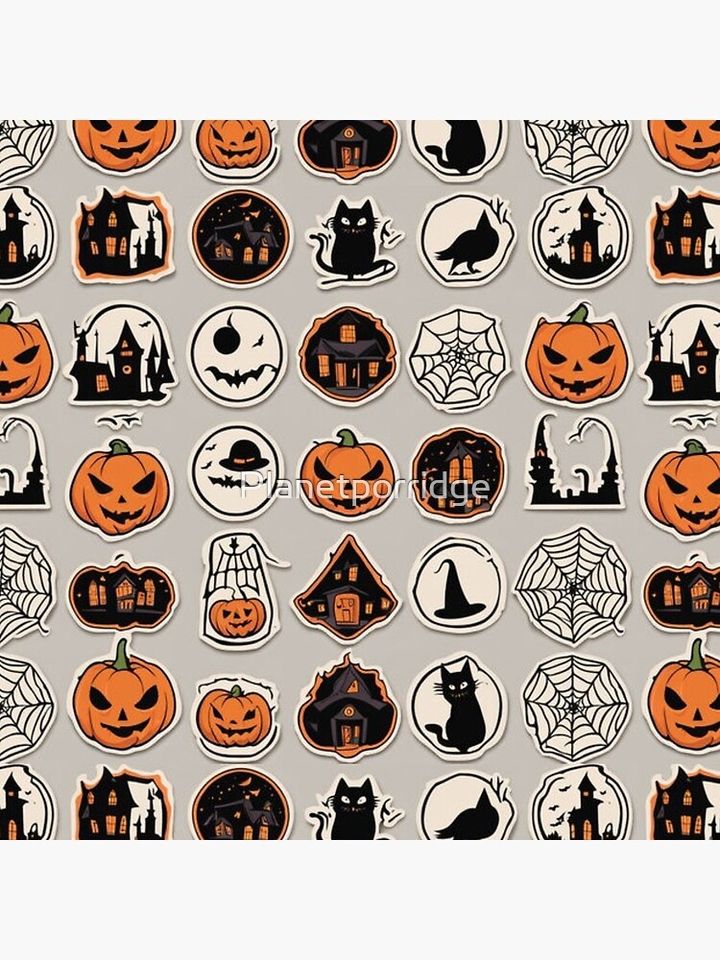 Halloween Pattern Pillow