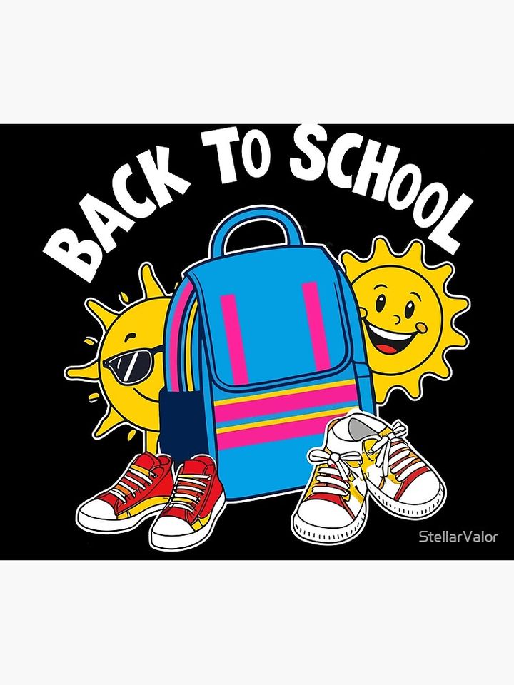 Sunny School Essentials Throw Blanket