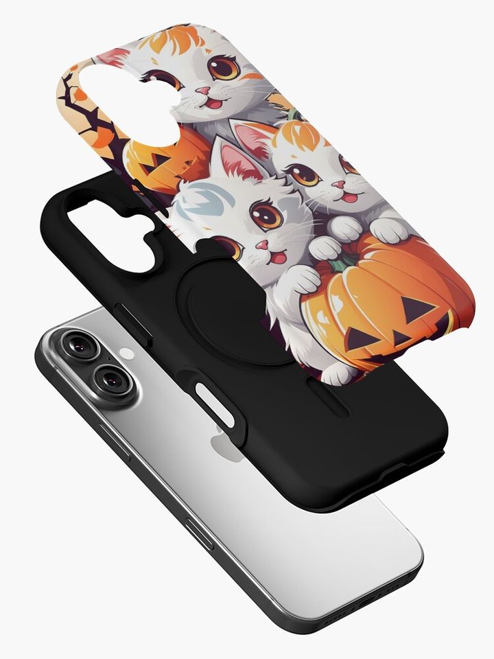 Halloween Cat Cute iPhone Case
