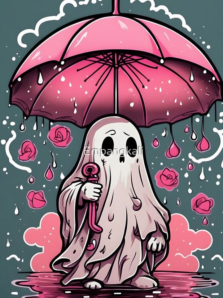 umbrella Halloween love iPhone Case