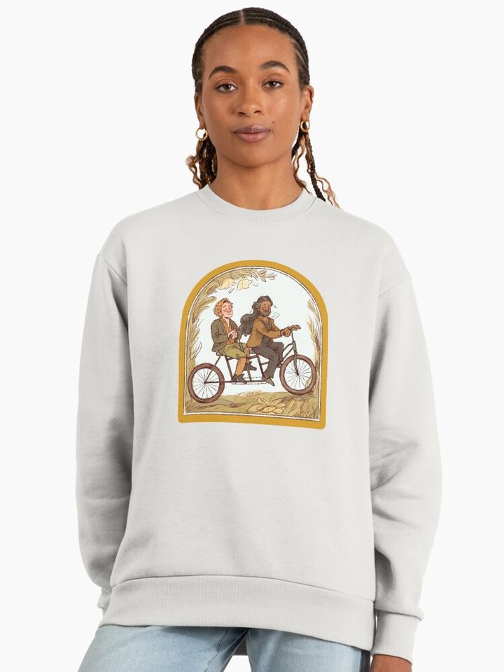 Ed and Stede Together Premium Oversized Sweatshirt