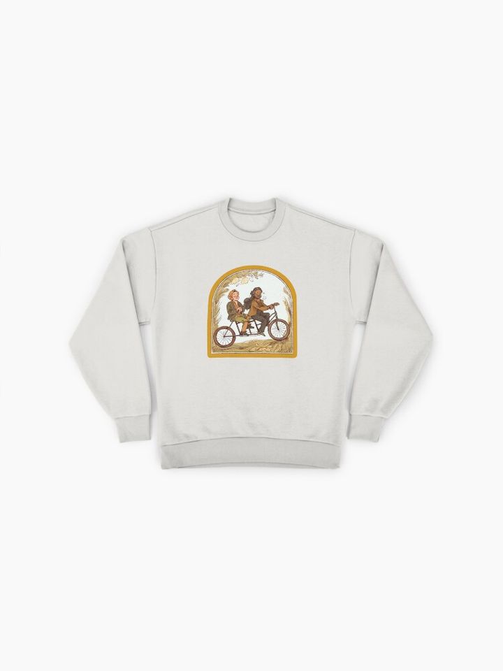 Ed and Stede Together Premium Oversized Sweatshirt