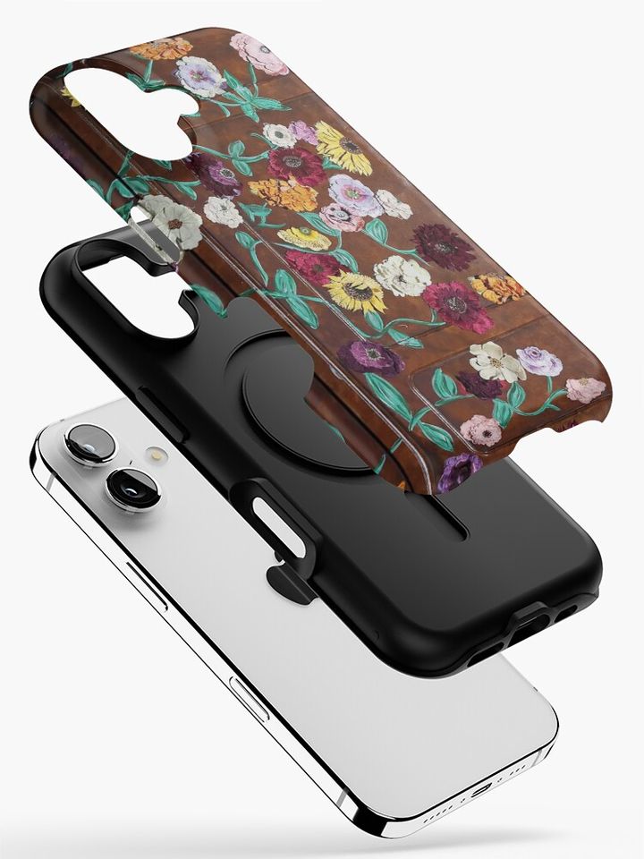 Flowers Piano iPhone Case