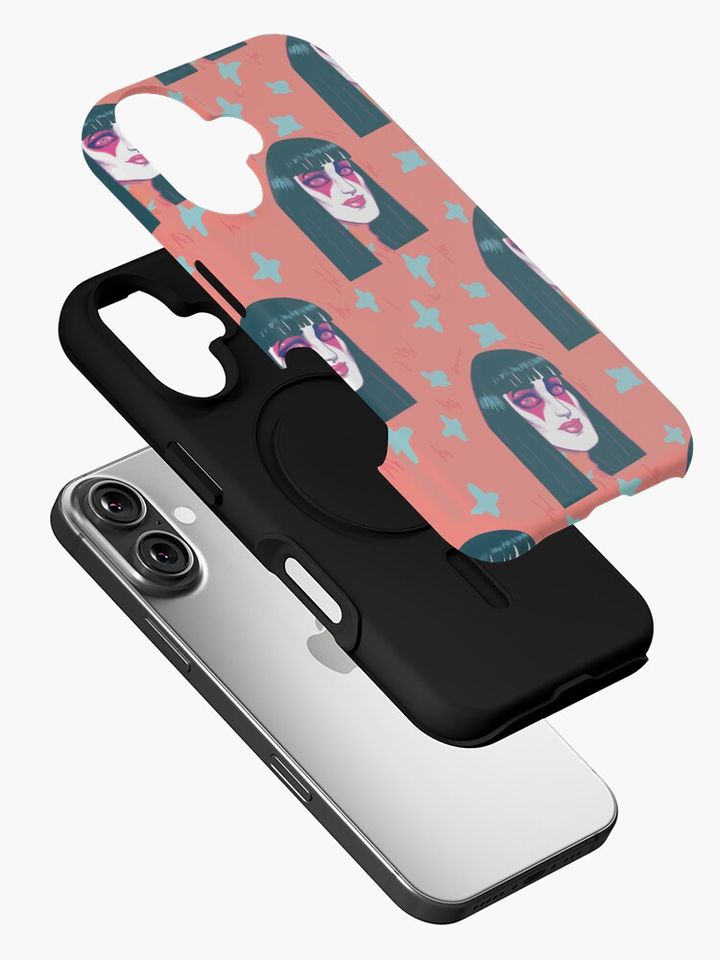 Ghost women iPhone Case