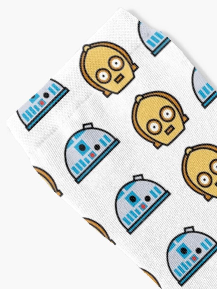 Star wars, droid, robot Socks