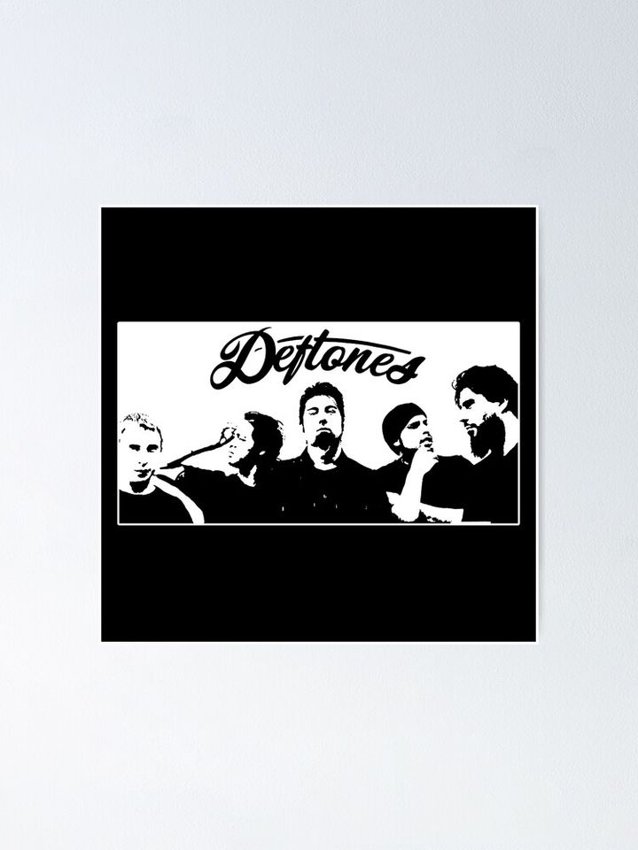 Classic Deftone Poster – Stylish Rock Music Wall Decor