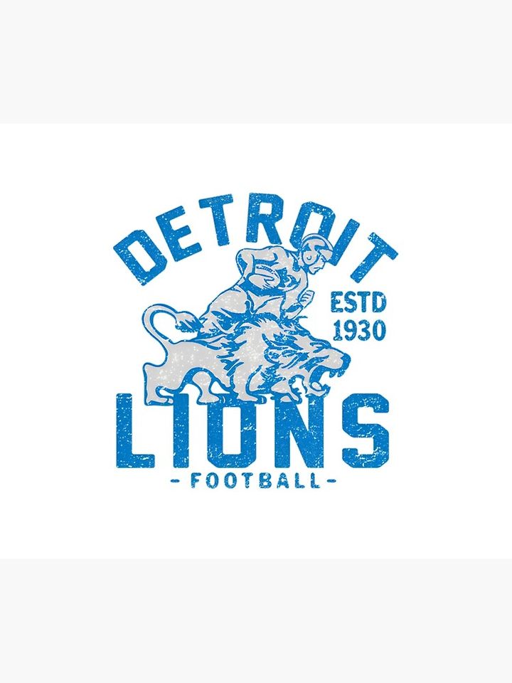 Detroit Lions Throw Blanket