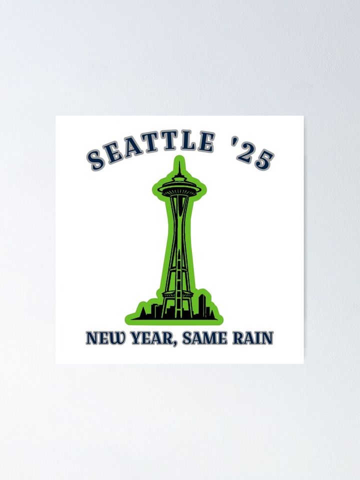 Seattle 2025 Vertical Premium Matte Poster