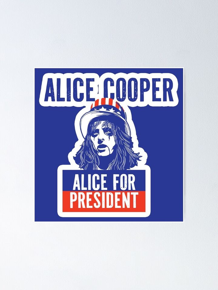 Alice Cooper Poster – Classic Band Print