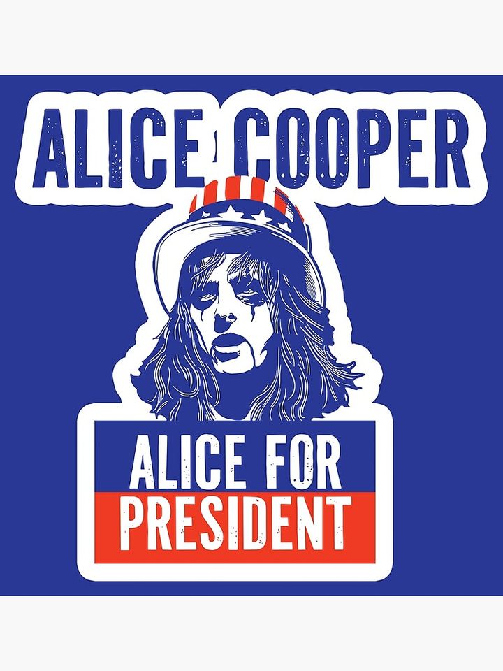 Alice Cooper Poster – Classic Band Print