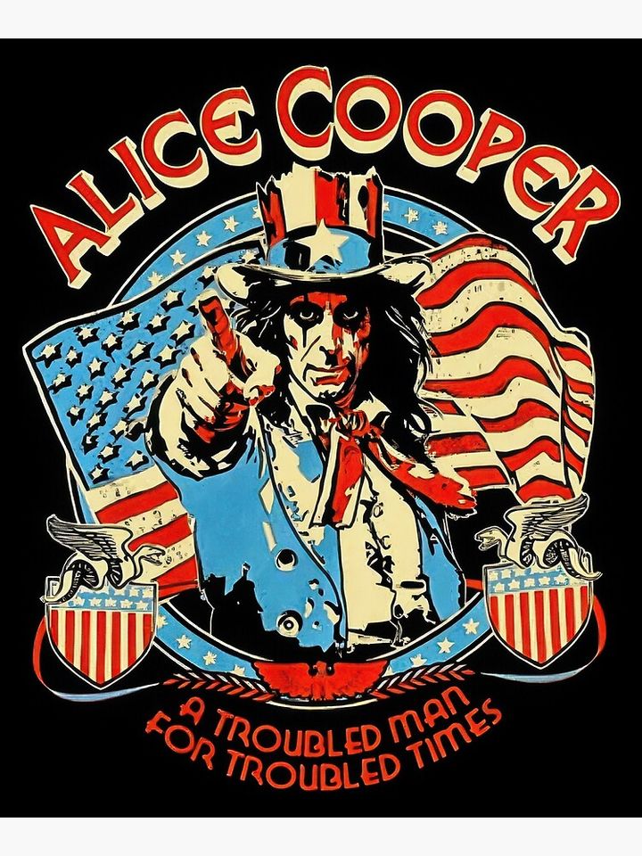 Alice Cooper Poster – Iconic Band Wall Decoration